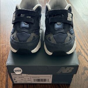 New Balance Kids' Wide Fit Sneakers - Gray